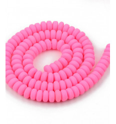 6x3mm - Chapelet perles rondelles Heishi