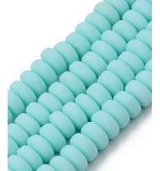 6x3mm - Chapelet perles rondelles Heishi