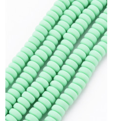 6x3mm - Chapelet perles rondelles Heishi