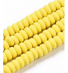 6x3mm - Chapelet perles rondelles Heishi