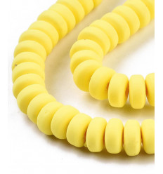 6x3mm - Chapelet perles rondelles Heishi