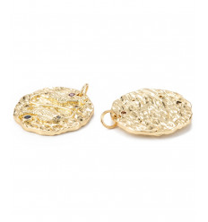 21mm - Poisson - Médaille signe astro.