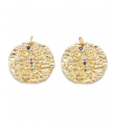 21mm - Scorpion - Médaille signe astro.