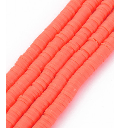 6mm - Chapelet perles rondelles Heishi