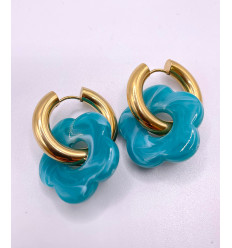 créole inoxydable épaisse 25mm (2pcs)