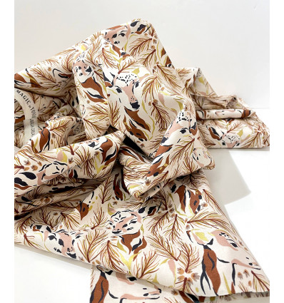 Tissu RJR "Morning Deer"