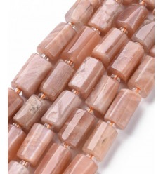 Perles tube en pierre - 8x11mm (1pc)