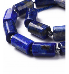 Perles tube en pierre - 8x11mm (1pc)