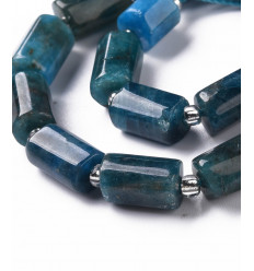 Perles tube en pierre - 8x11mm (1pc)