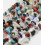 Chapelet pierre chips - multicolore