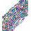 Chapelet pierre chips - multicolore