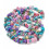 Chapelet pierre chips - multicolore