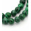 4mm - imitation malachite - Chapelet pierre