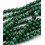 4mm - imitation malachite - Chapelet pierre