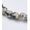 4mm - jaspe dalmatien - Chapelet en pierre
