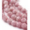 4mm - rhodochrosite - Chapelet en pierre