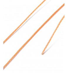 orange - Petite bobine de fils pour micro macramé
