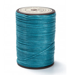 Turquoise - Petite bobine de fils pour micro macramé