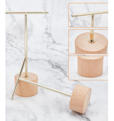 Lot de 3 présentoirs pour boucles d'oreilles