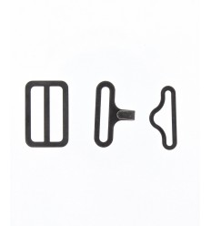 Attache noeud papillon noir