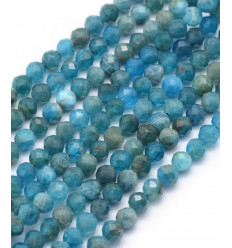 4mm - apatite - Chapelet pierre