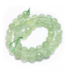 4mm - préhnite - Chapelet pierre