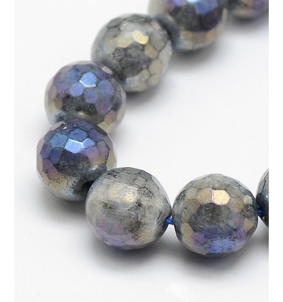 Chapelet pierre - Labradorite - 4mm