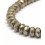 4x6mm - pyrite - chapelet pierres rondelles