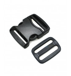 40mm - Boucle clip pour banane + coulisse