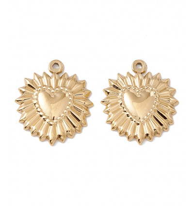 Pendentif coeur ex-voto