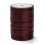 marron - Petite bobine de fils enduit