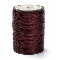 marron - Petite bobine de fils enduit