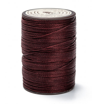 marron - Petite bobine de fils enduit