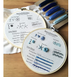 Kit broderie points de base - The caomptoir