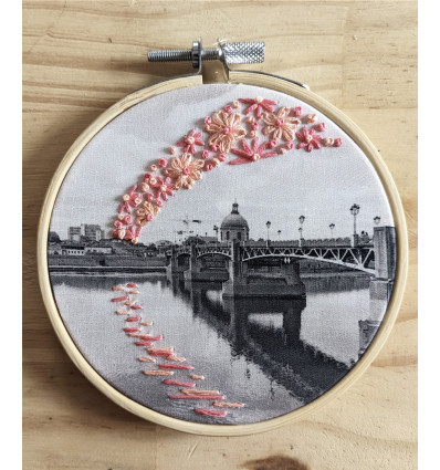 Kit broderie "Toulouse" - The comptoir