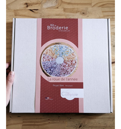 Kit broderie "Bienvenue 2023" - The comptoir