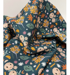 Tissu Dashwood "No rain, no flowers"