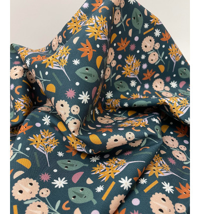 Tissu Dashwood "No rain, no flowers"