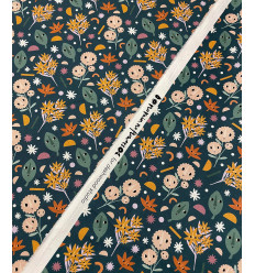 Tissu Dashwood "No rain, no flowers"