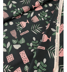 Tissu bio. Cloud9 "Easy weekend"