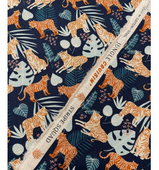 Tissu Cotton & Steel "Jungle Cruisin"