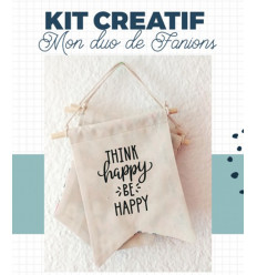 Kit Couture : Je couds mon duo de Fanions