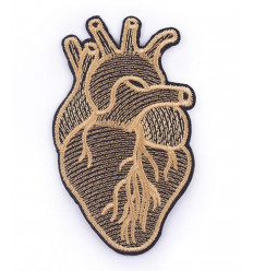 Ecusson coeur humain