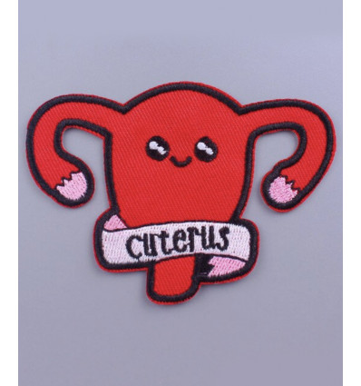 Ecusson cuterus rouge