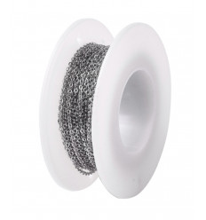 10m - Bobine chaine fine inoxydable