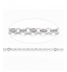 10m - Bobine chaine fine inoxydable