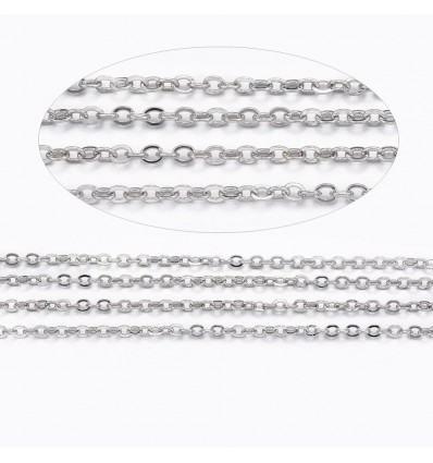 Chaine fine inoxydable (10cm)