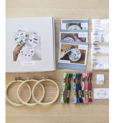 Kit d’apprentissage de broderie triple - The comptoir