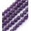 4mm - améthyste - Chapelet pierre