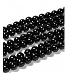 8mm - obsidienne - Chapelet pierre